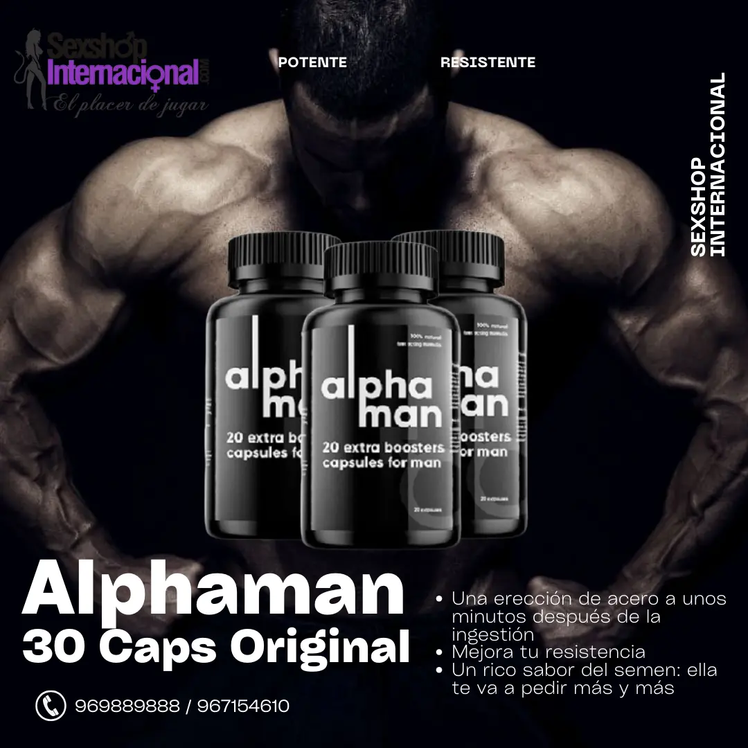 POTENCIADOR ALPHA MAN