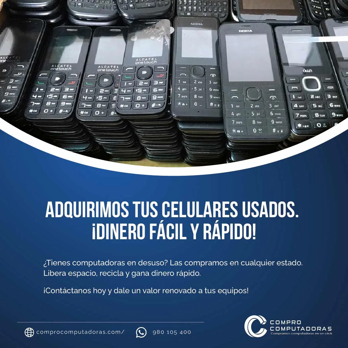 COMPRAMOS EQUIPOS DADOS DE BAJA