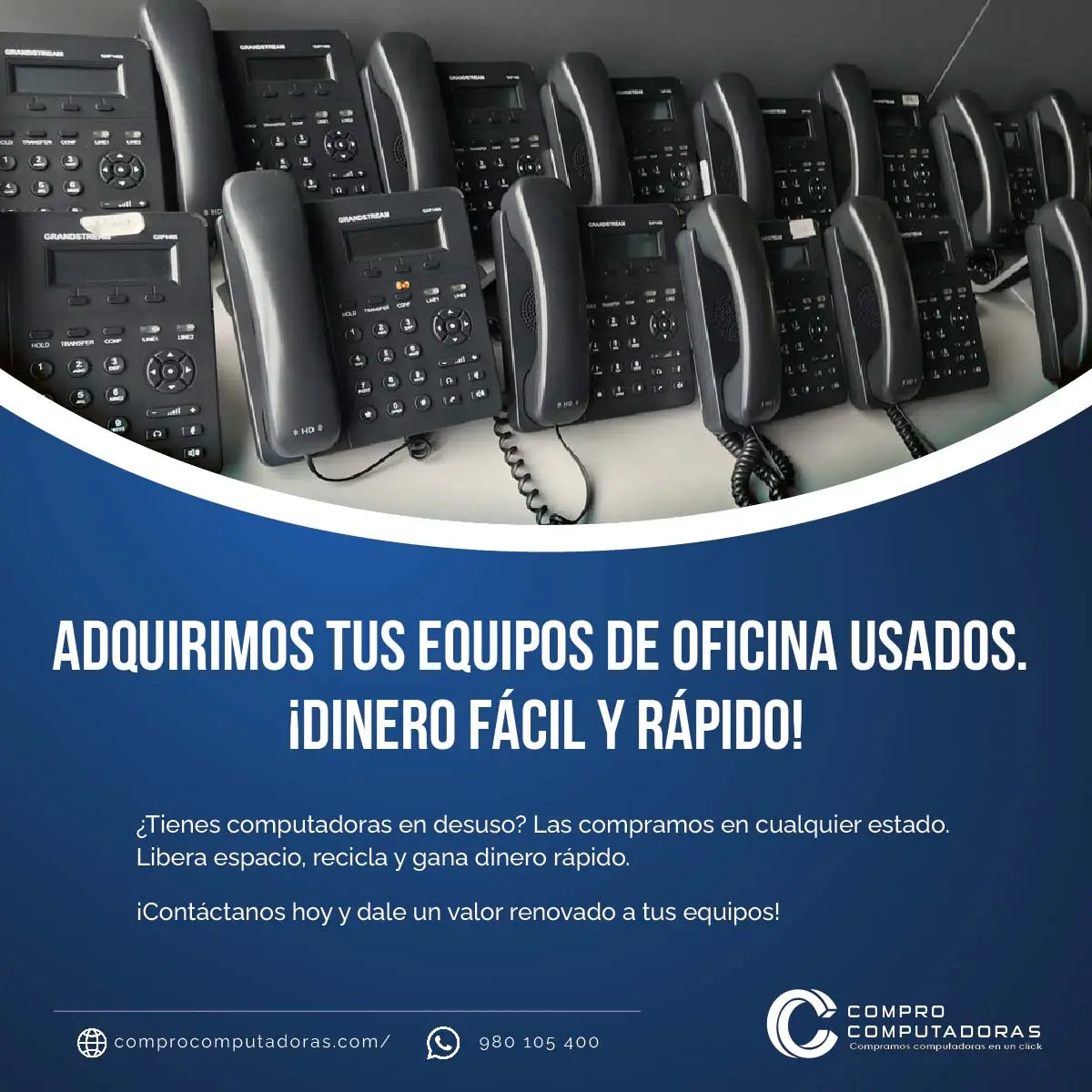 COMPRAMOS EQUIPOS DADOS DE BAJA