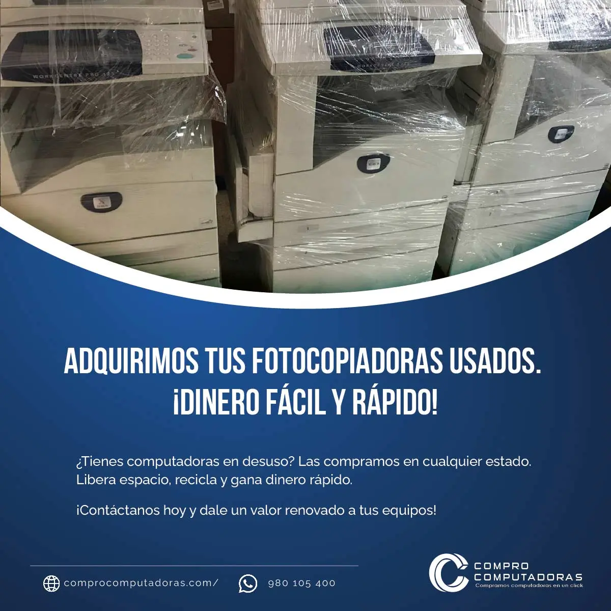 COMPRAMOS EQUIPOS DADOS DE BAJA