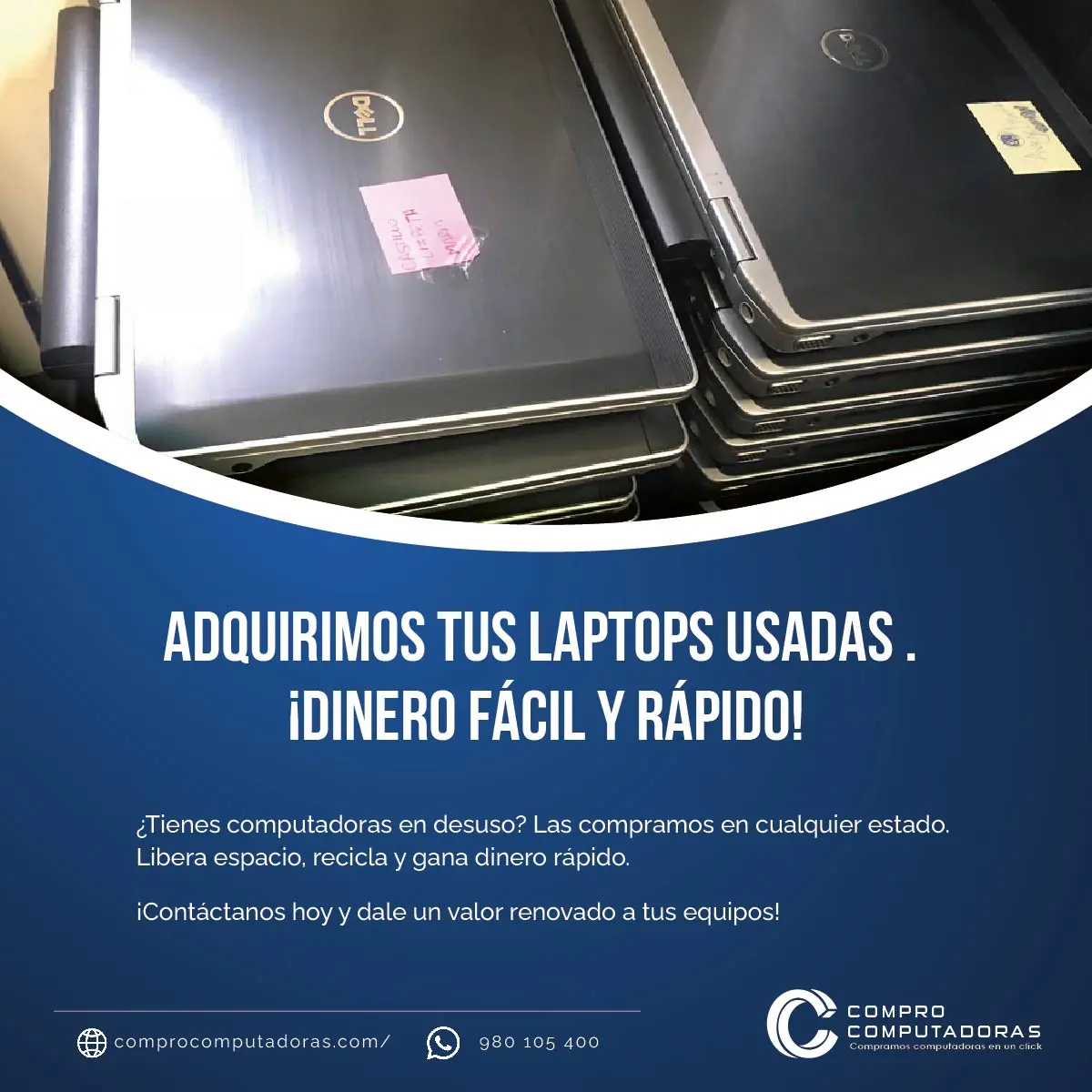 COMPRAMOS EQUIPOS DADOS DE BAJA