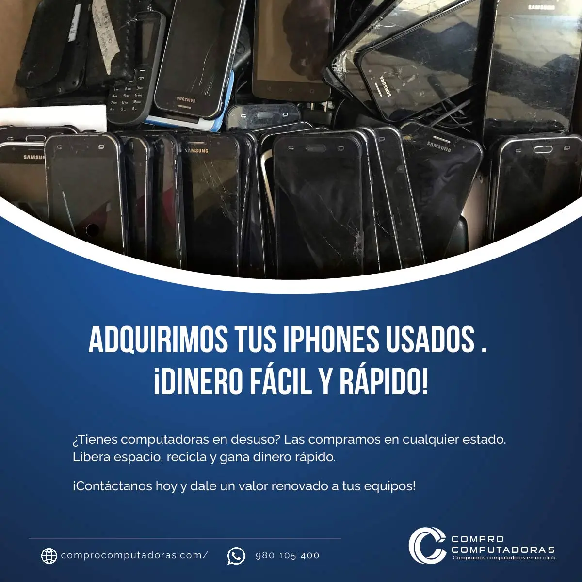 COMPRAMOS EQUIPOS DADOS DE BAJA