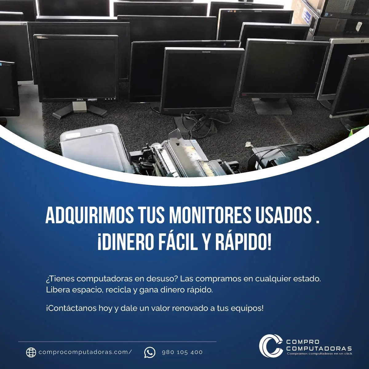 COMPRAMOS EQUIPOS DADOS DE BAJA