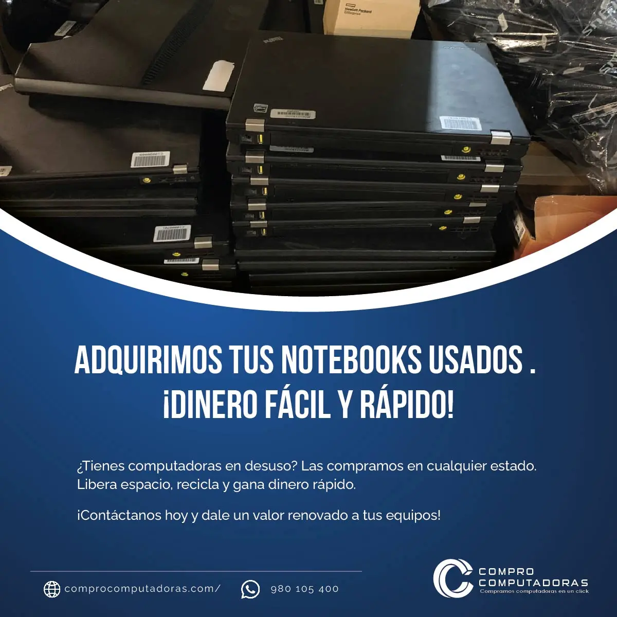 COMPRAMOS EQUIPOS DADOS DE BAJA