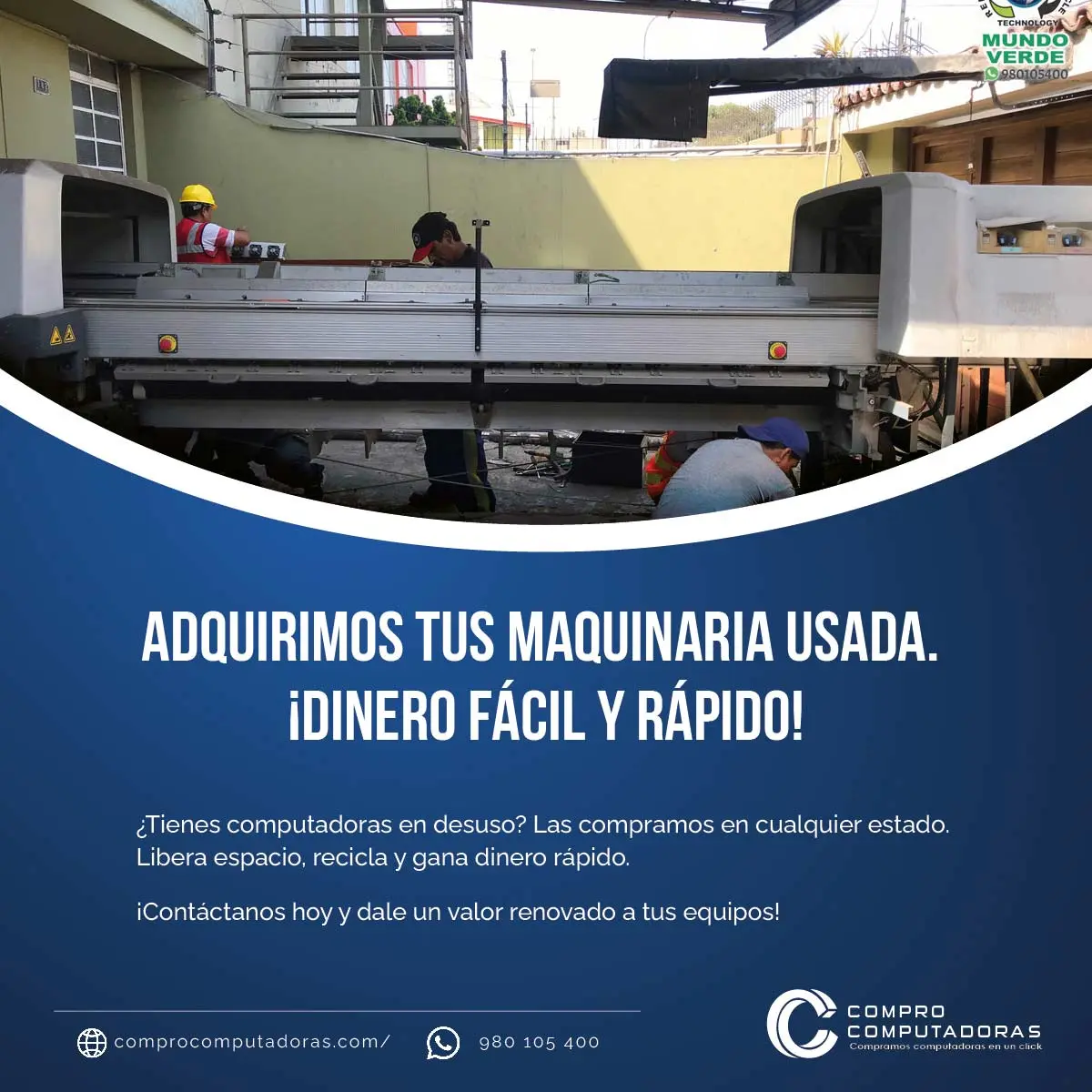 COMPRAMOS EQUIPOS DADOS DE BAJA