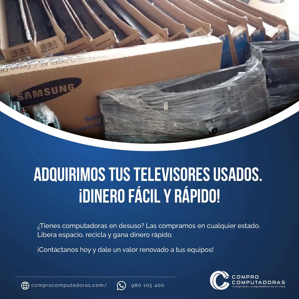 COMPRAMOS EQUIPOS DADOS DE BAJA