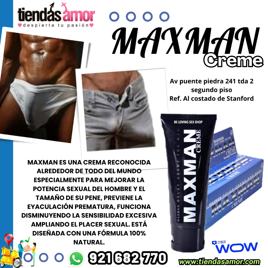 Crema Maxman hombres agrandar el gel de erección del pene 