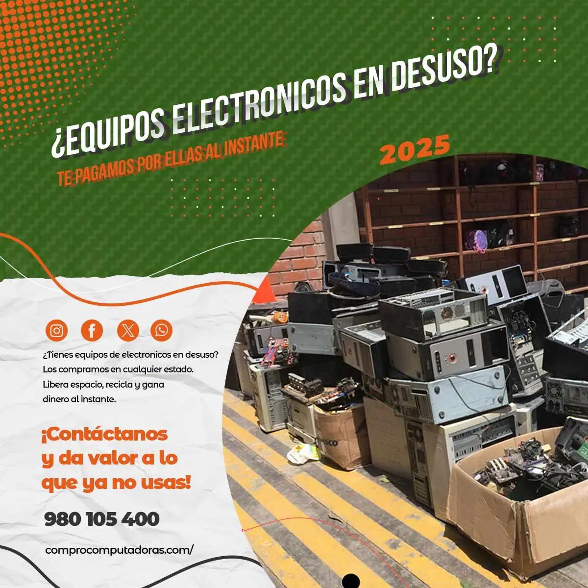 COMPRAMOS EQUIPOS DADOS DE BAJA