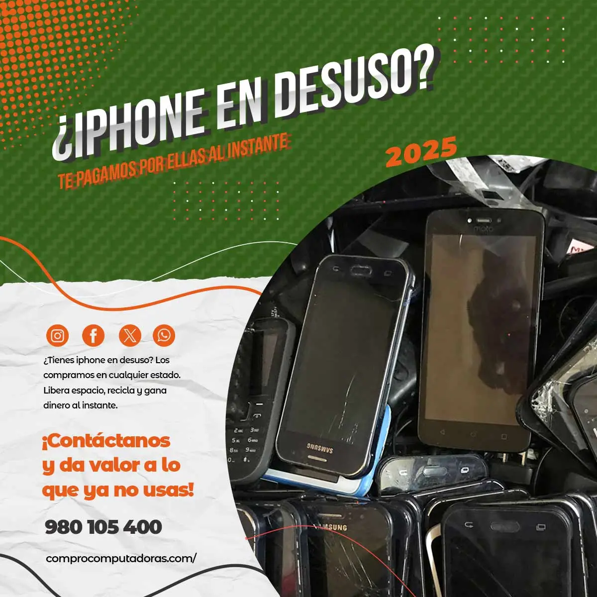 COMPRAMOS EQUIPOS DADOS DE BAJA