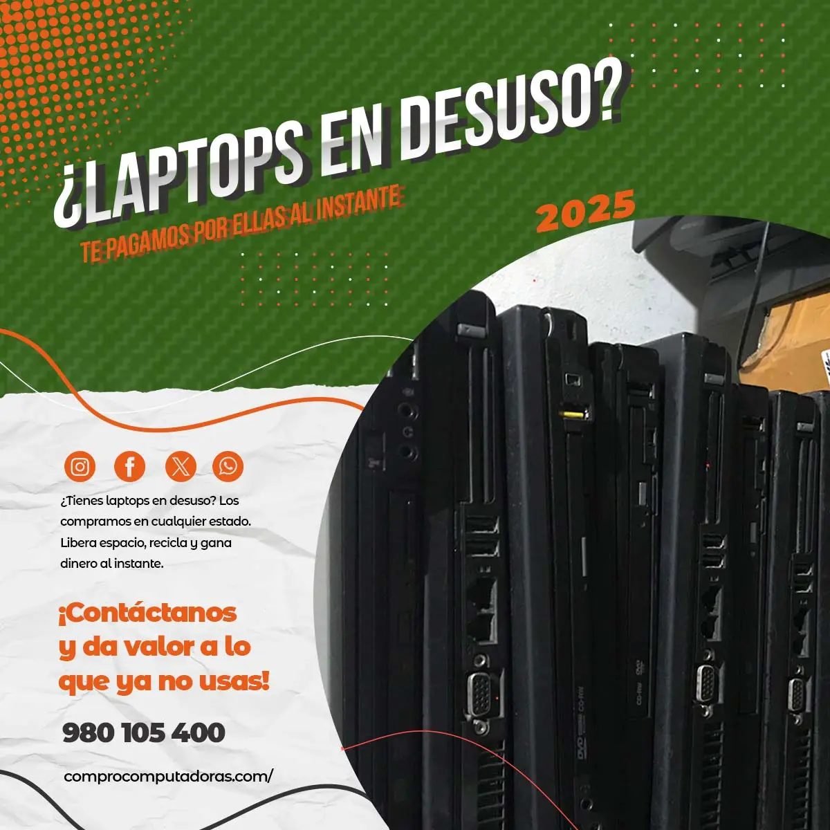 COMPRAMOS EQUIPOS DADOS DE BAJA