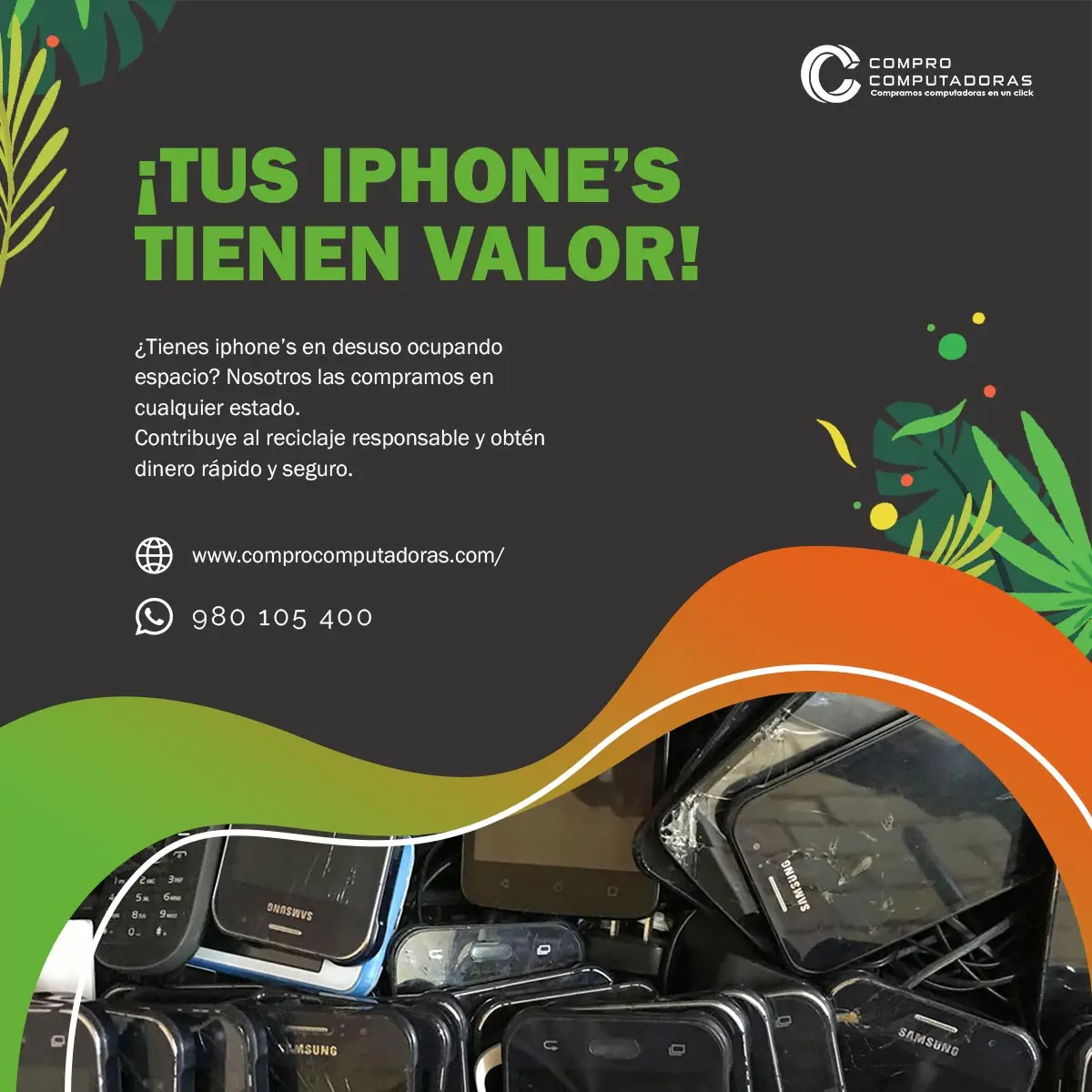 COMPRAMOS EQUIPOS DADOS DE BAJA