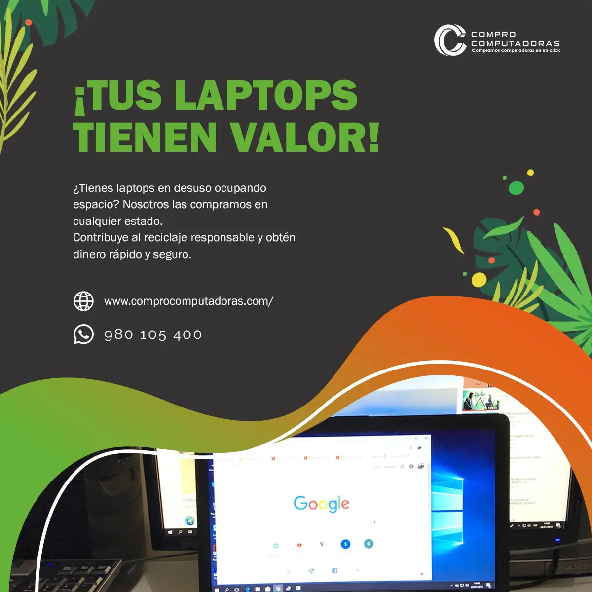 COMPRAMOS EQUIPOS DADOS DE BAJA