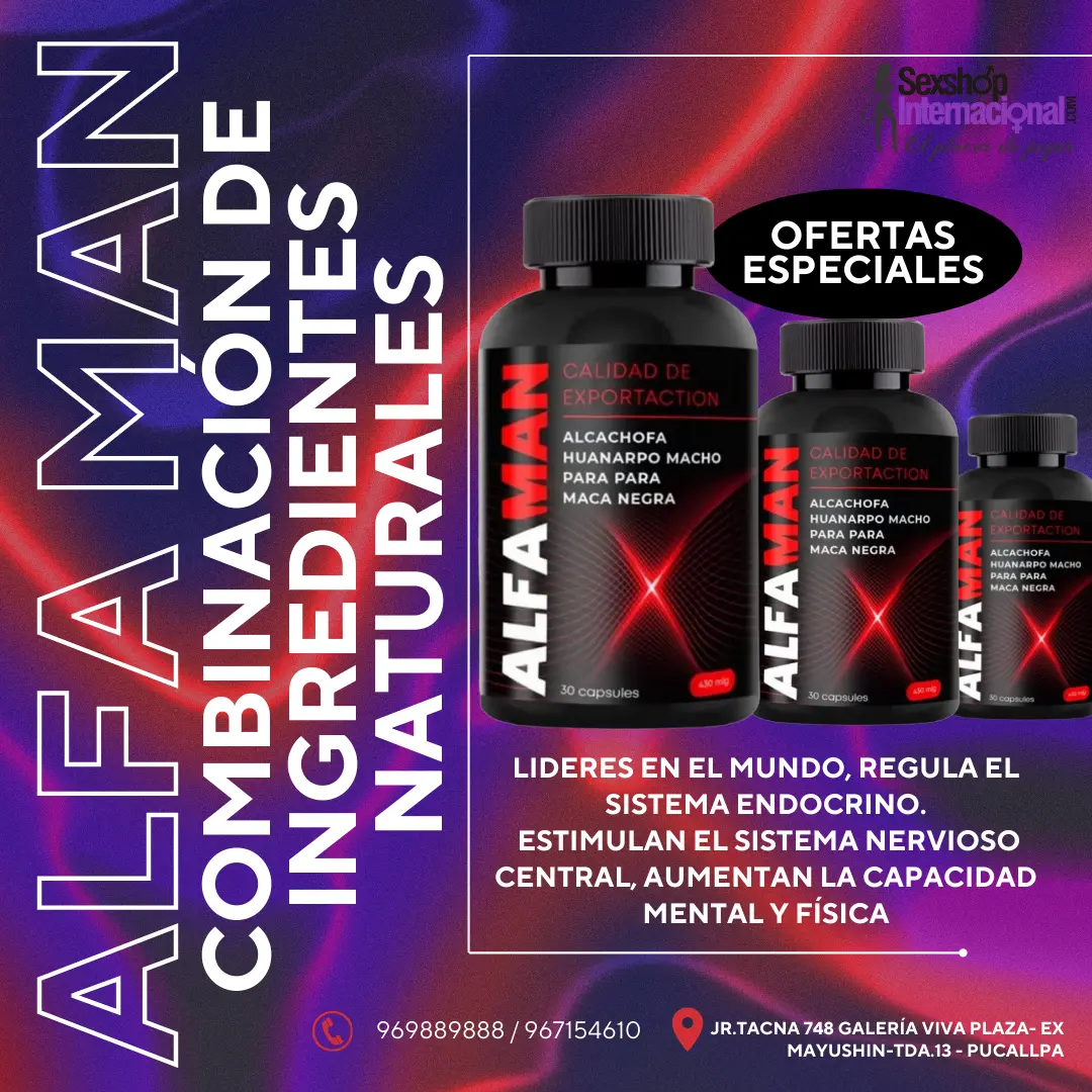 LIMPA TUS VIAS URINARIAS CHANCA PIEDRA ALFA MAN