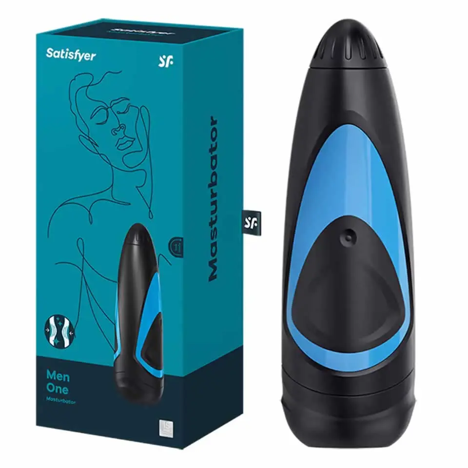SATISFYER MEN ONE MASTURBATOR - MASTURBADOR MASCULINO - SEXSHOP MIRAFLORES