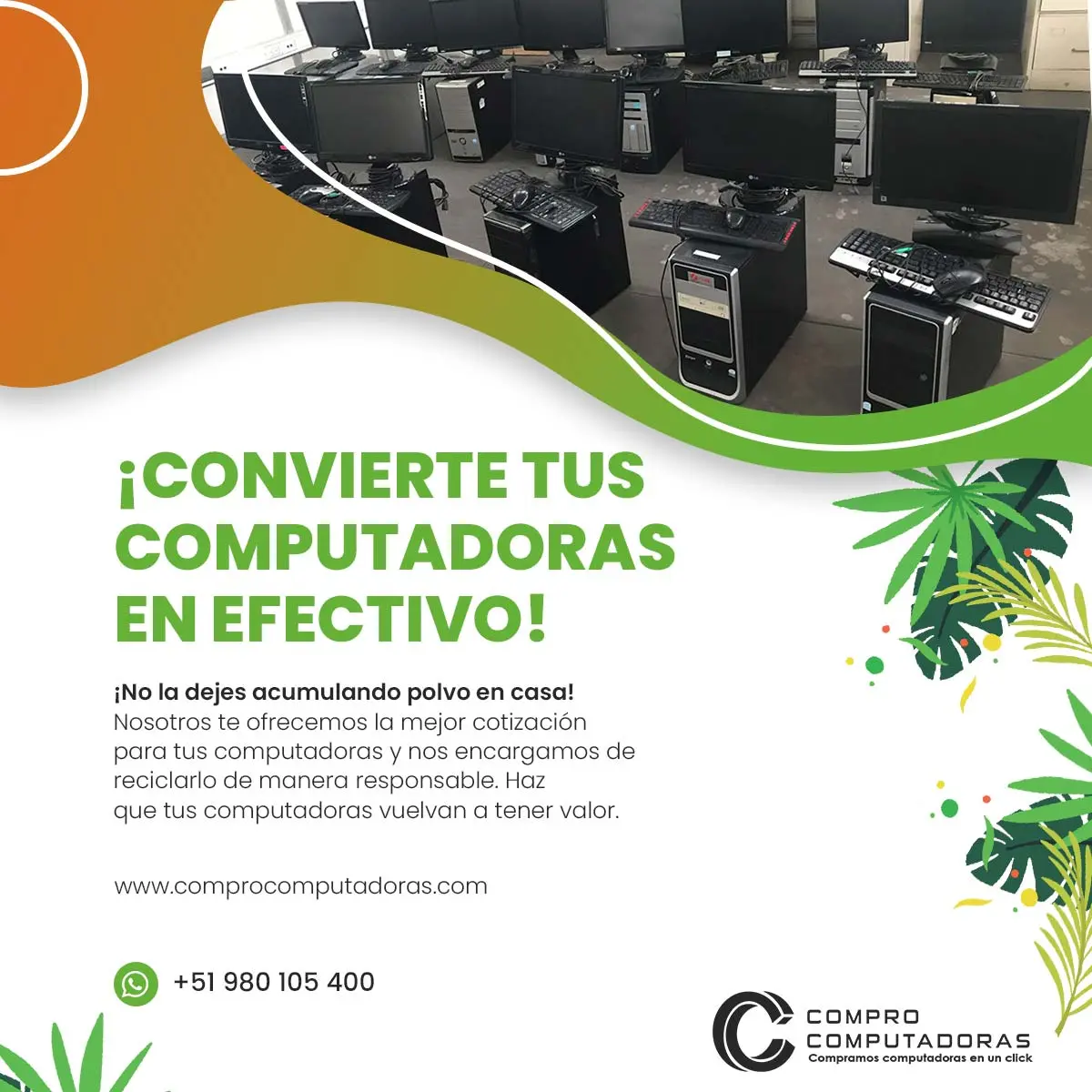 VENDE TU COMPUTADORA HOY MISMO 