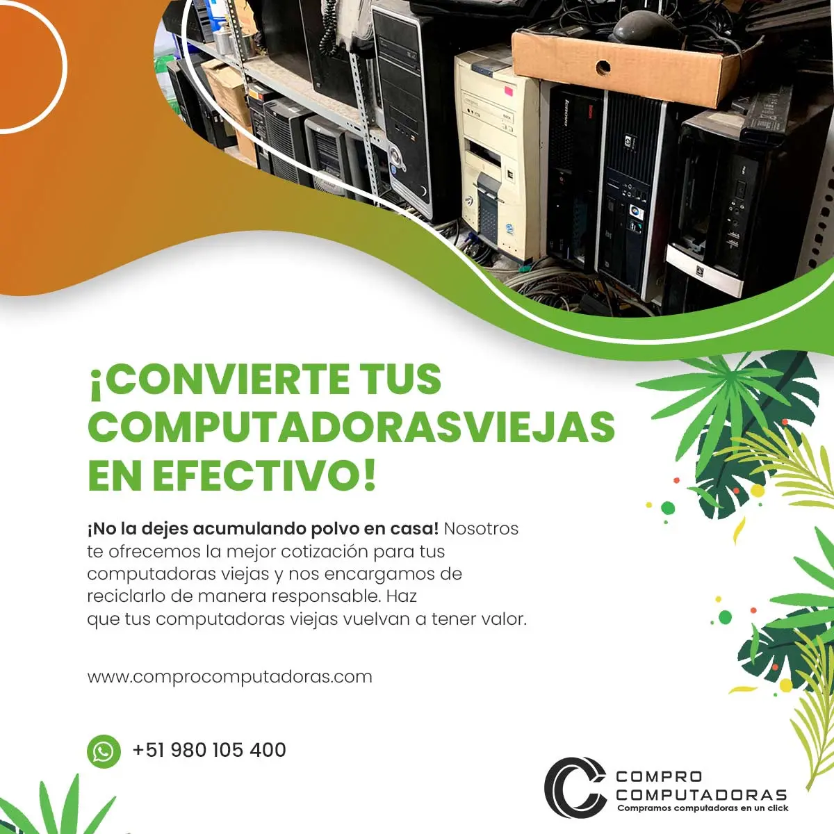 VENDE TU COMPUTADORA HOY MISMO 