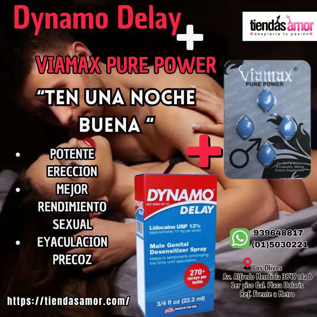 DYNAMO DELAY - VIAMAX PURE POWER POTENCIADOR
