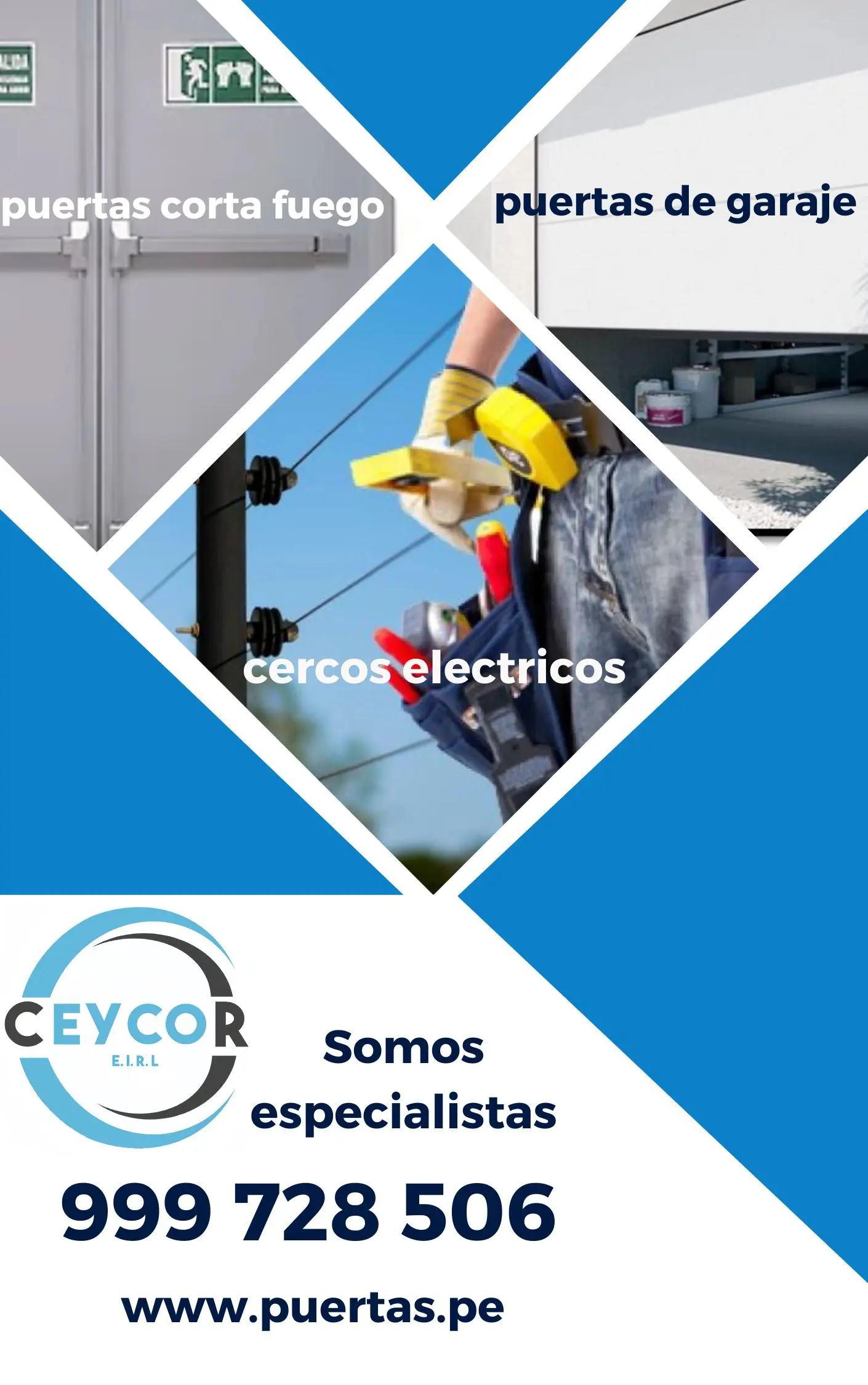 INSTALACION REPARACION Y MANTENIMIENTO DE PUERTAS DE GARAJE A CONTROL REMOTO 