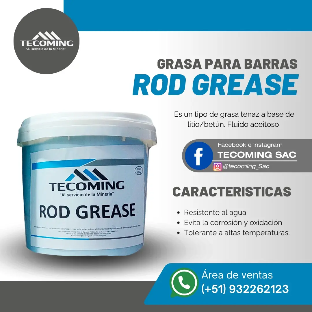 ROD GREASE GRASA PARA BARRAS 