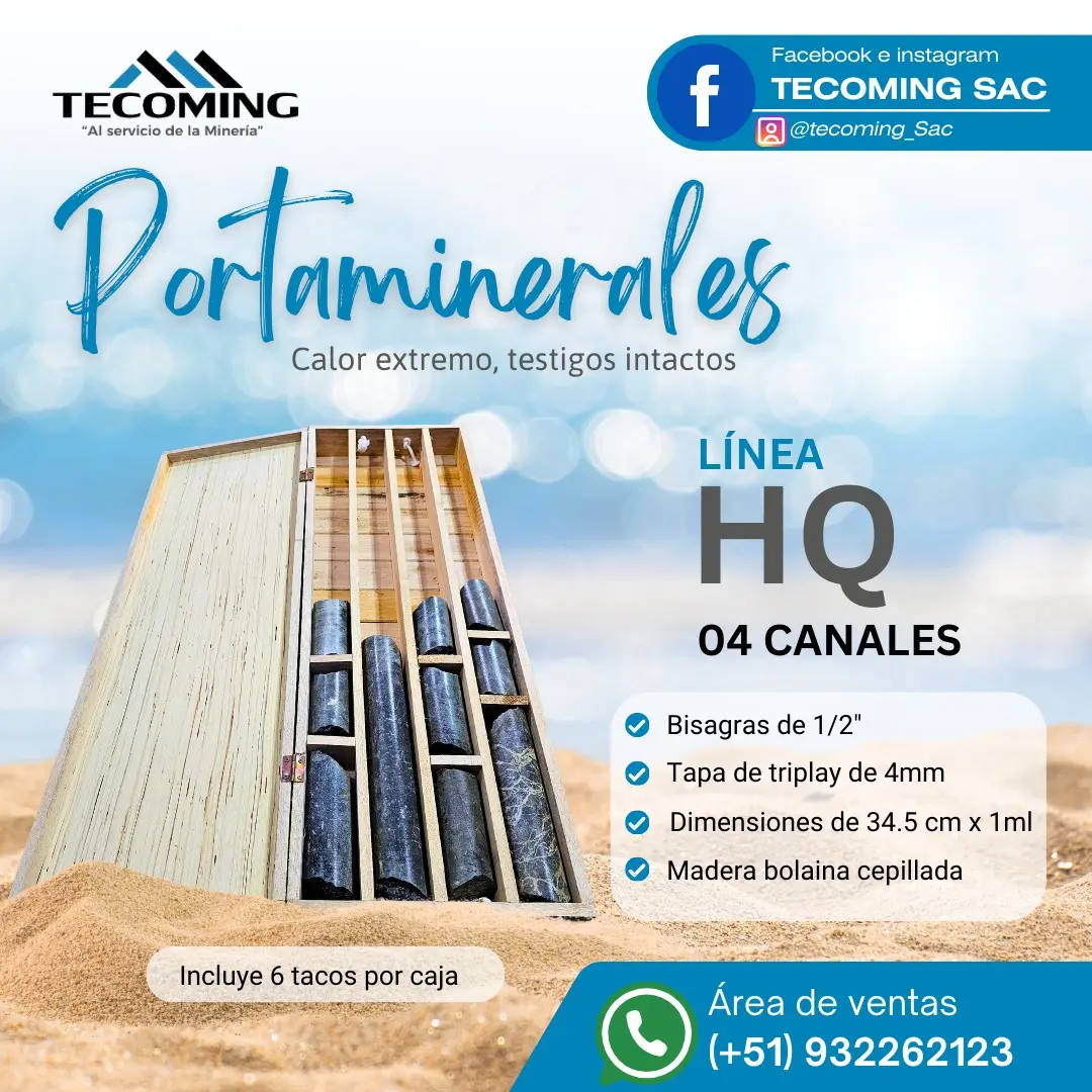 PORTAMINERALES EN LINEA HQ - 04 CANALES 