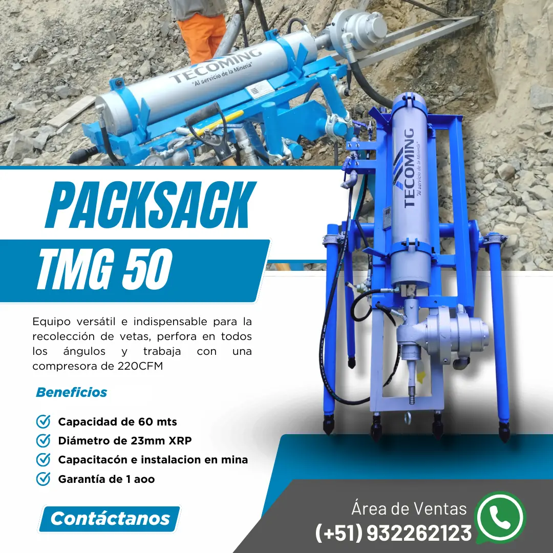 PACKSACK - EQUIPO PACKSACK PARA UBICACIÓN DE VETAS