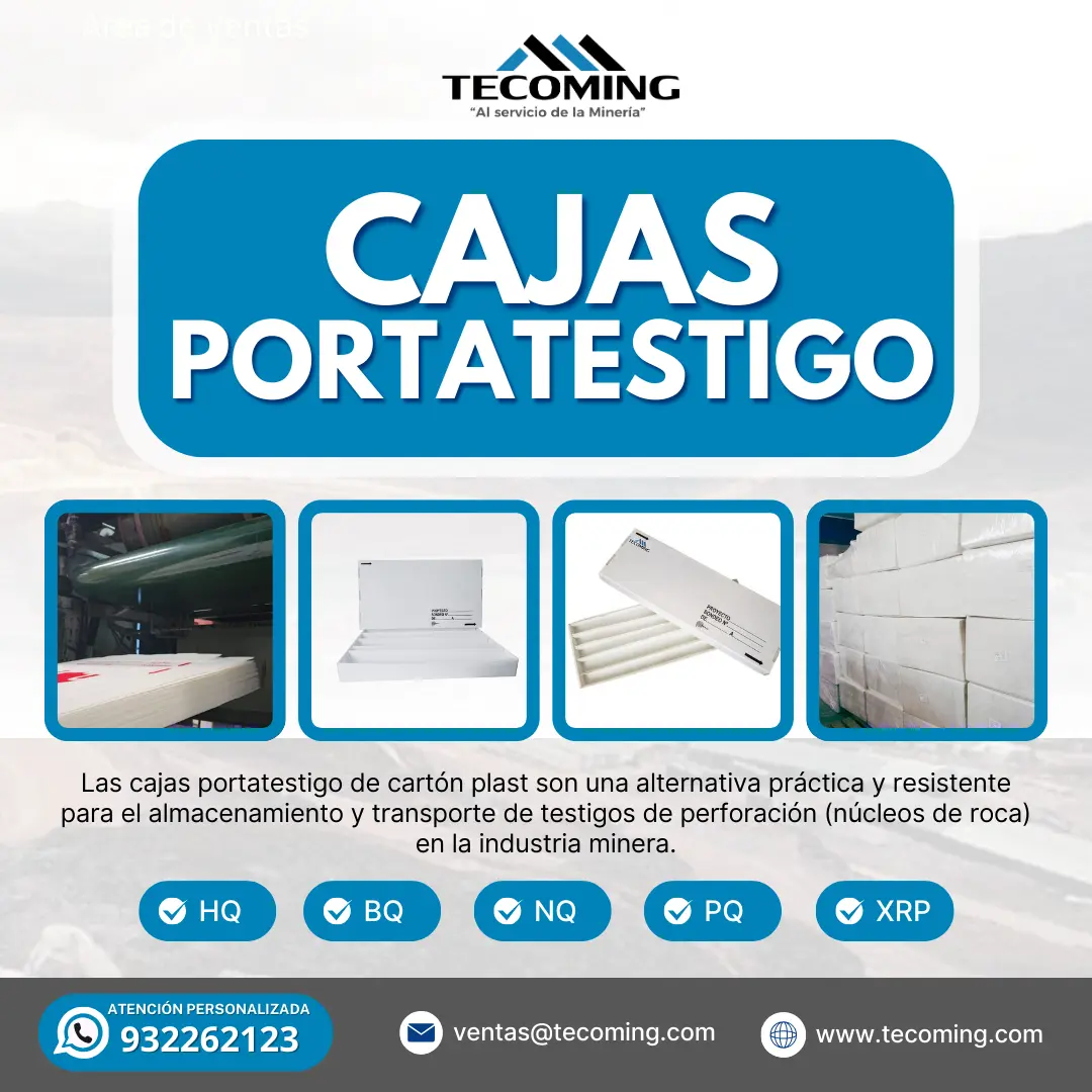 CAJAS PARA ALMACENAMIENTO EN MINERÍA