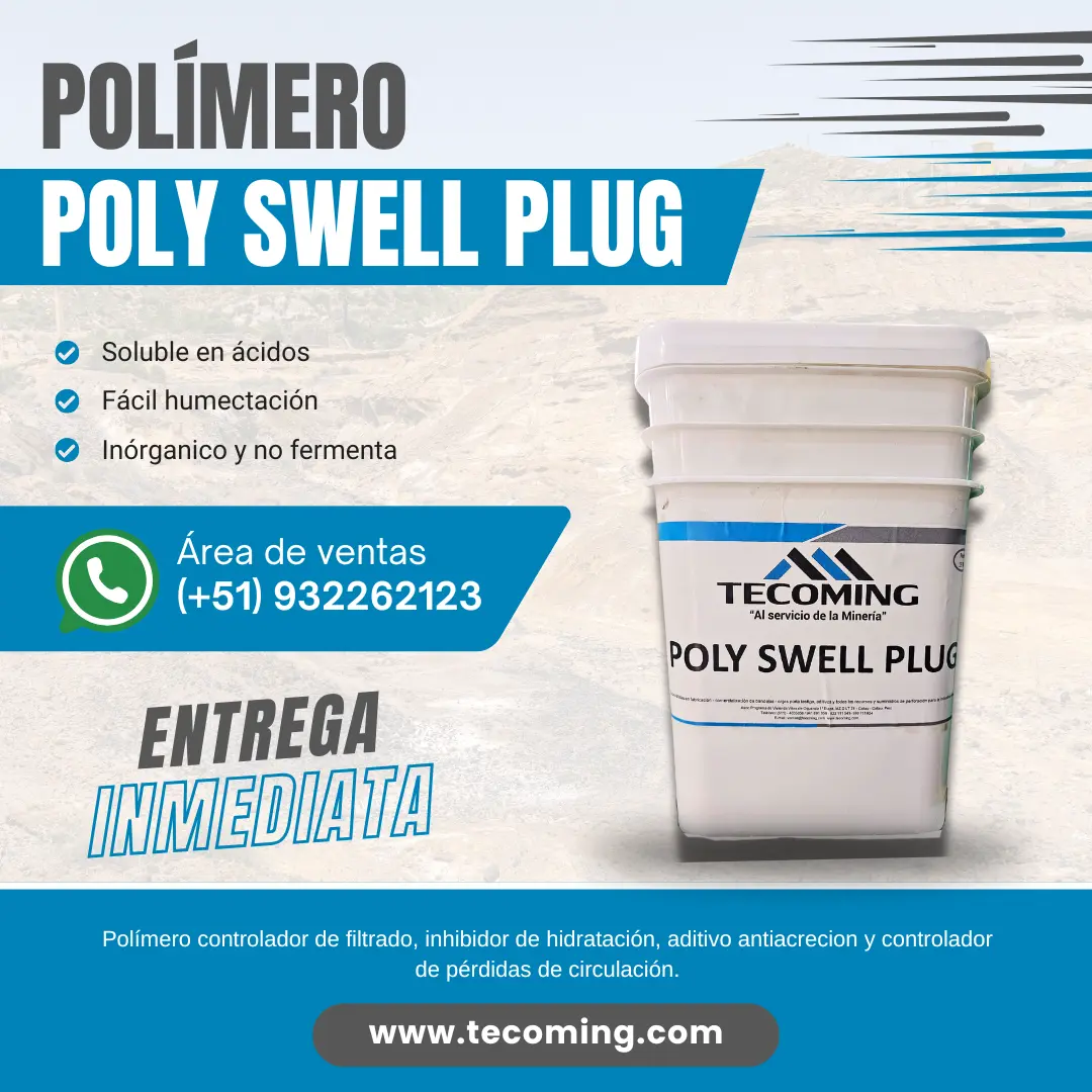 POLÍMERO - POLY SWELL PLUG 