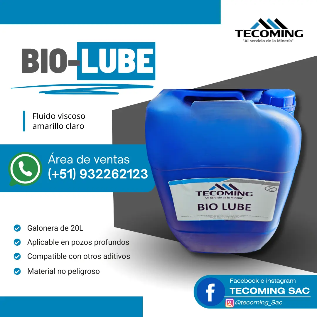 BIO-LUBE LUBRICANTE ECOLÓGICO