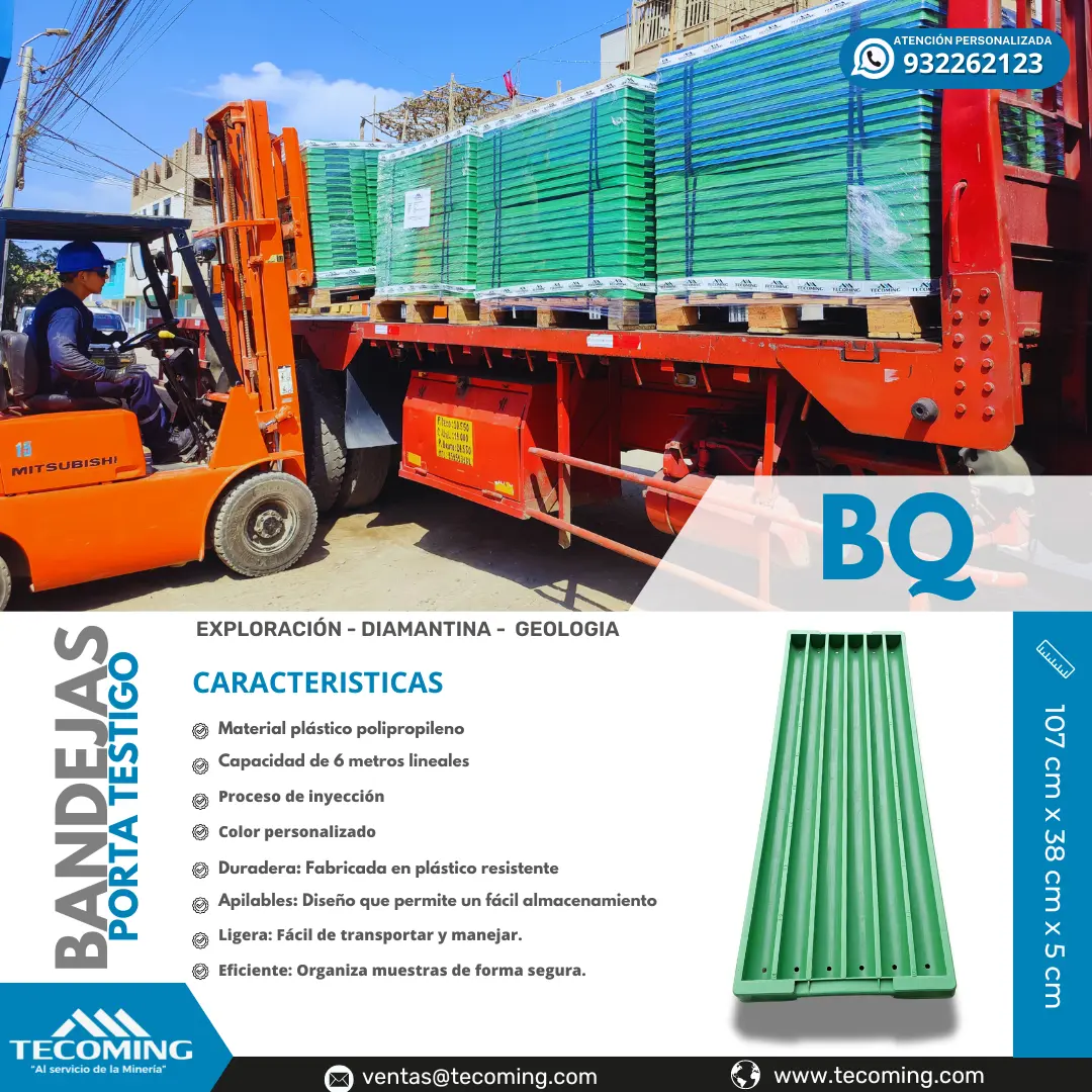 BANDEJAS BQ - MINERIA Y EXPLORACION
