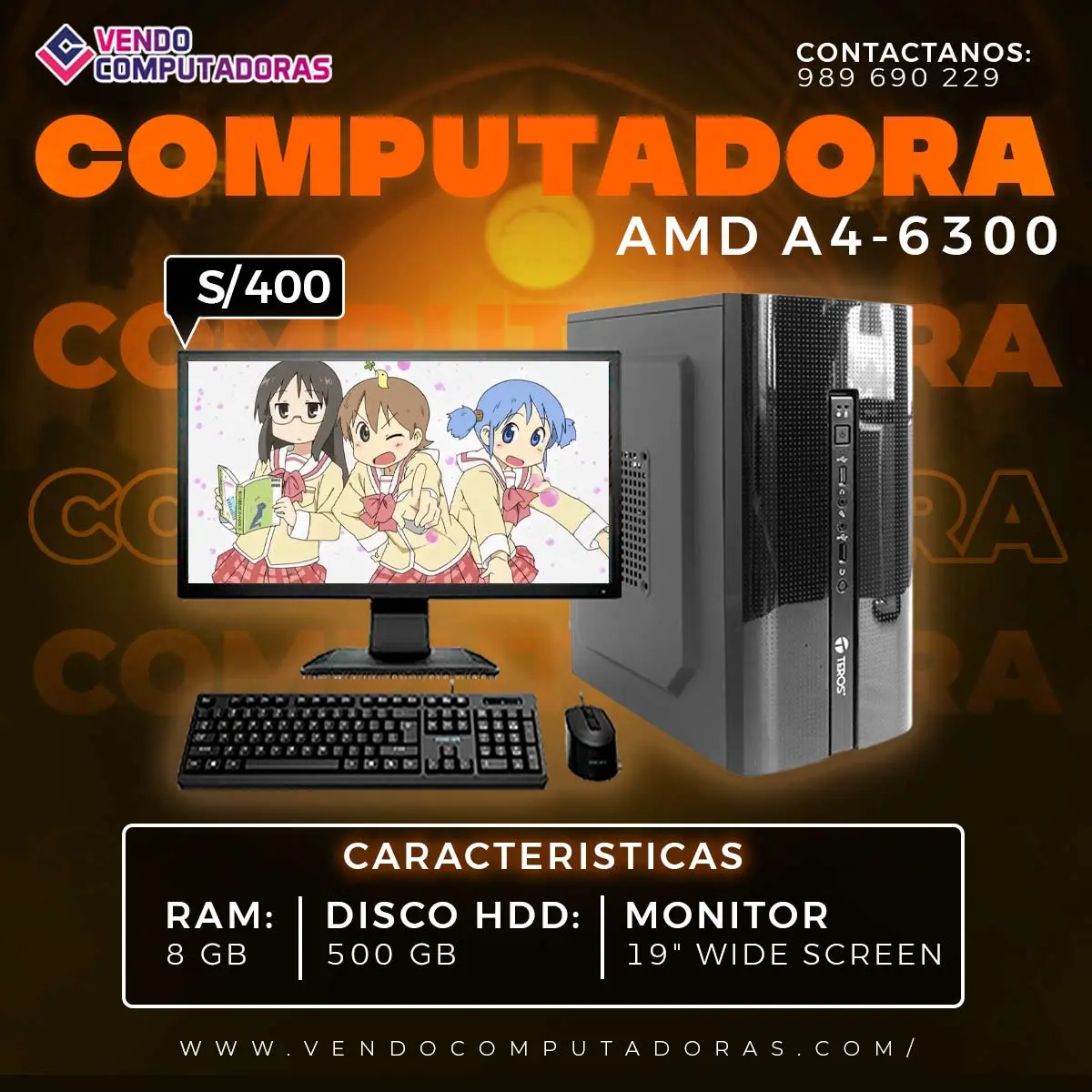  Velocidad y estabilidad con el procesador AMD A4-6300 