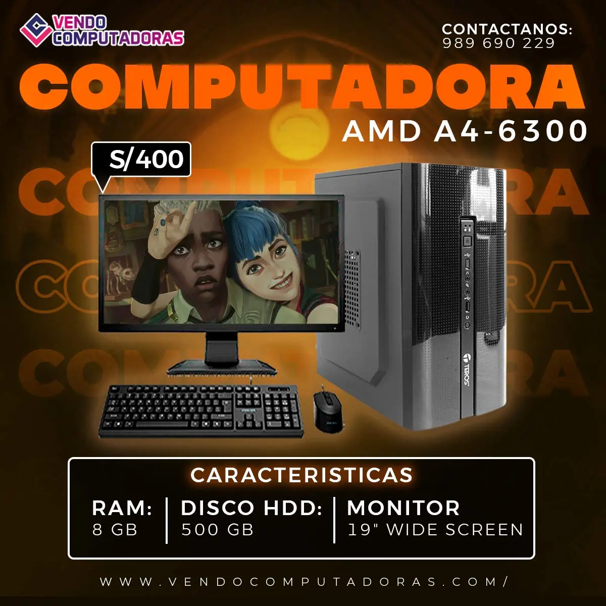  Velocidad y estabilidad con el procesador AMD A4-6300 