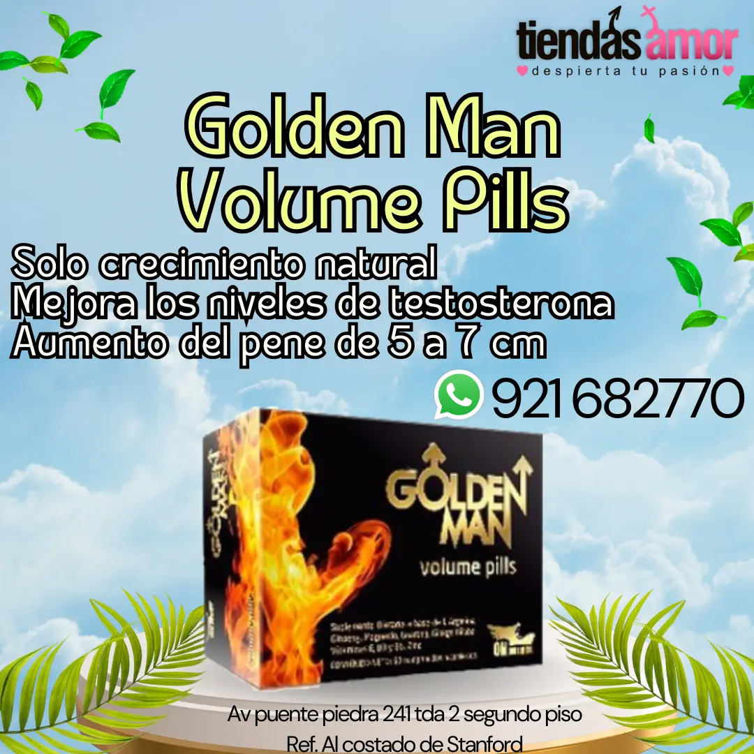 Golden Man Desarrollo de testículos más grandes y notorios