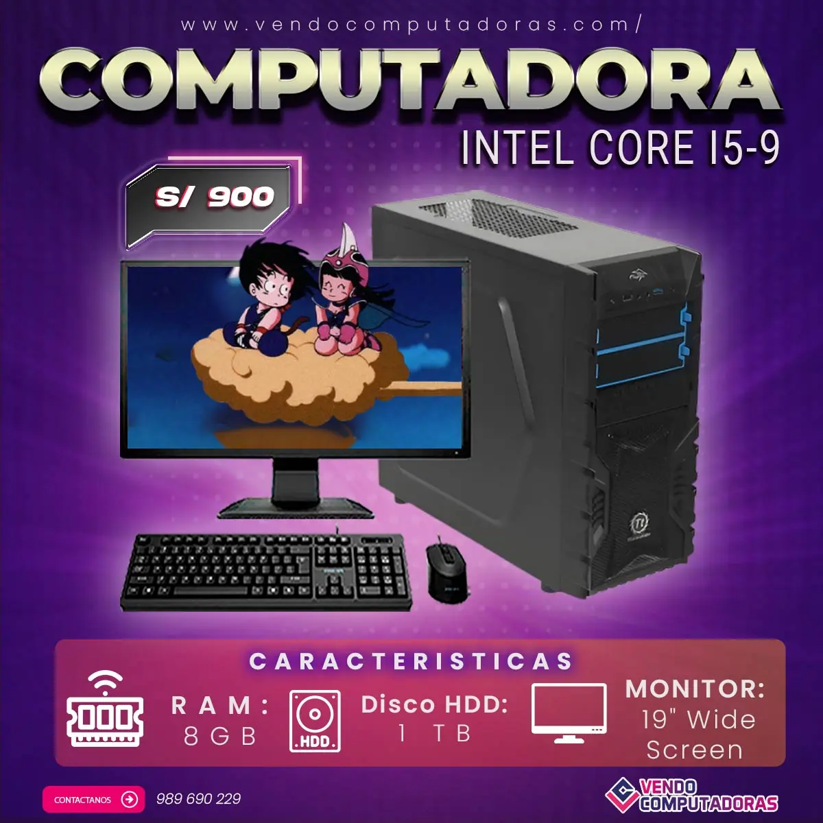  Computadora Intel Core i5-9 El Rendimiento que Necesitas 