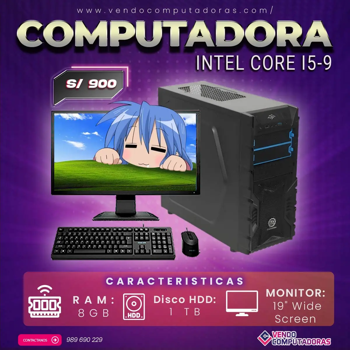  Computadora Intel Core i5-9 El Rendimiento que Necesitas 