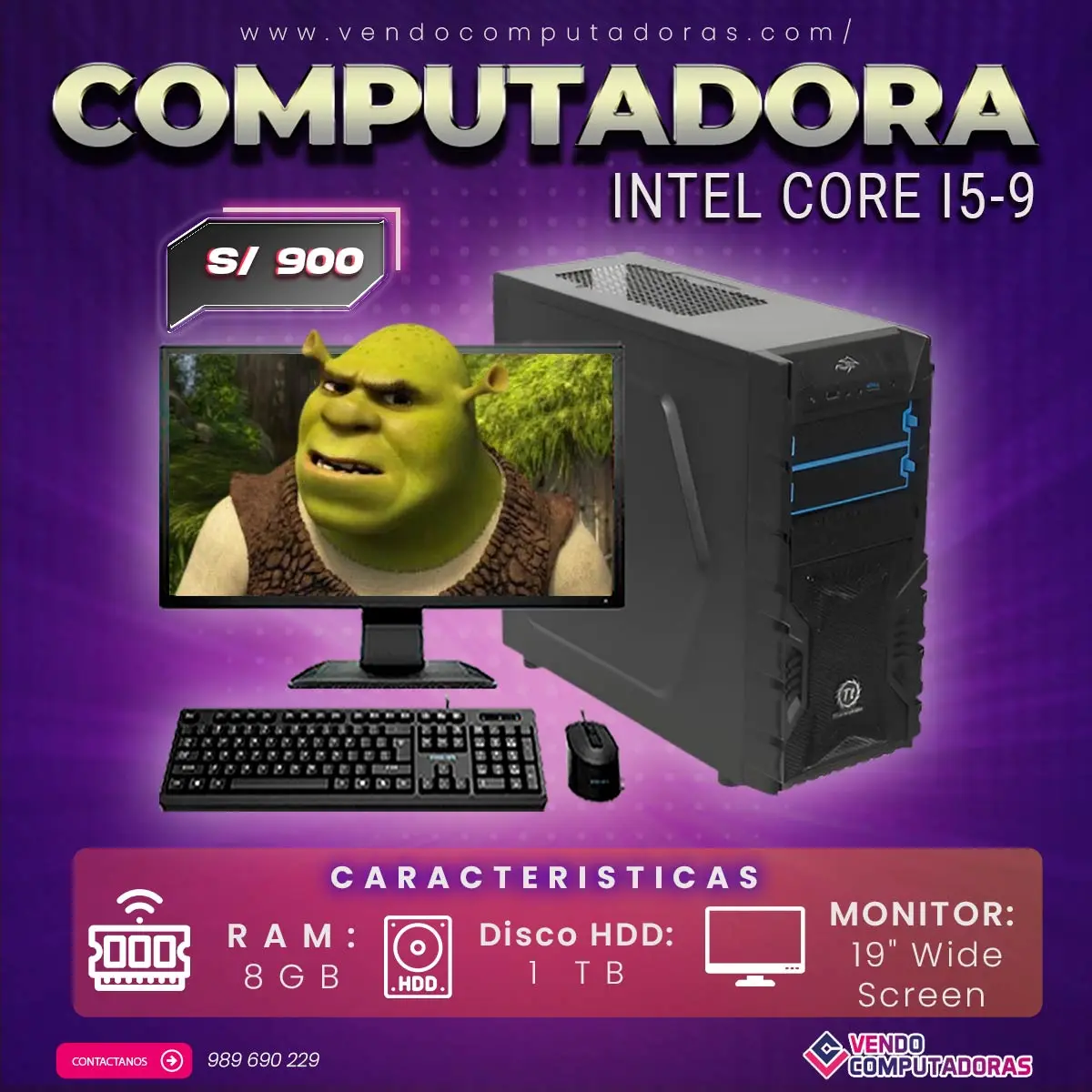  Computadora Intel Core i5-9 El Rendimiento que Necesitas 