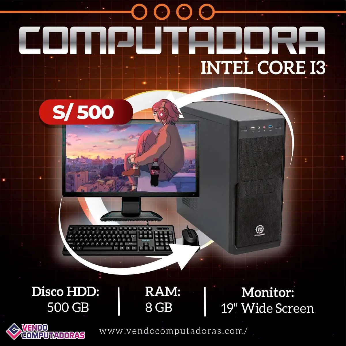 La mejor elección en computadoras Intel Core i3-4 con calidad y potencia
