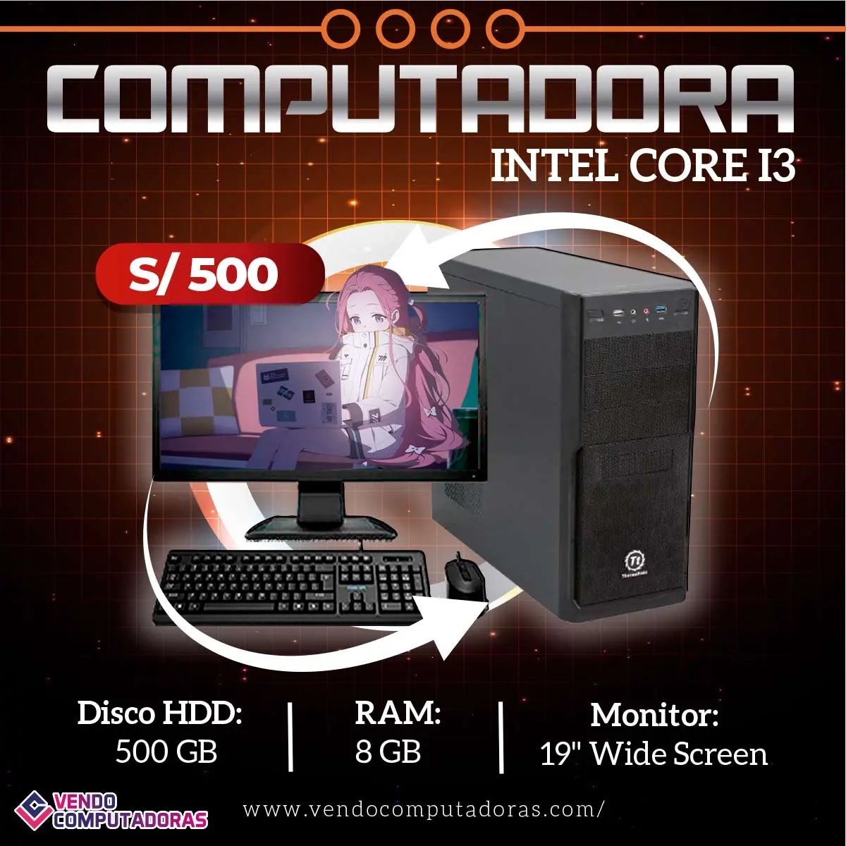 La mejor elección en computadoras Intel Core i3-4 con calidad y potencia