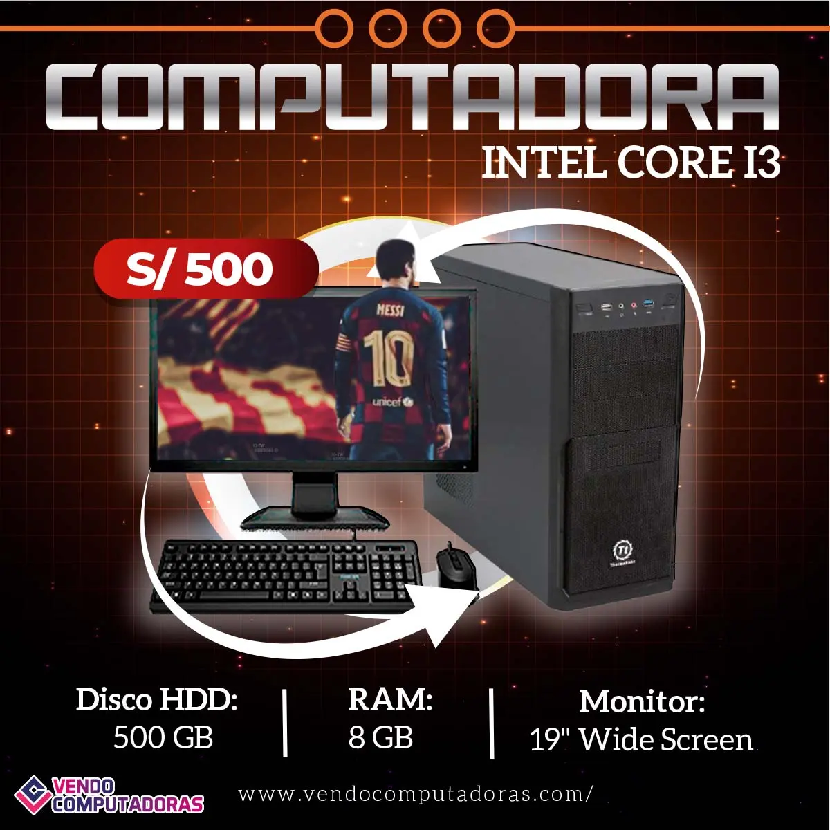 La mejor elección en computadoras Intel Core i3-4 con calidad y potencia