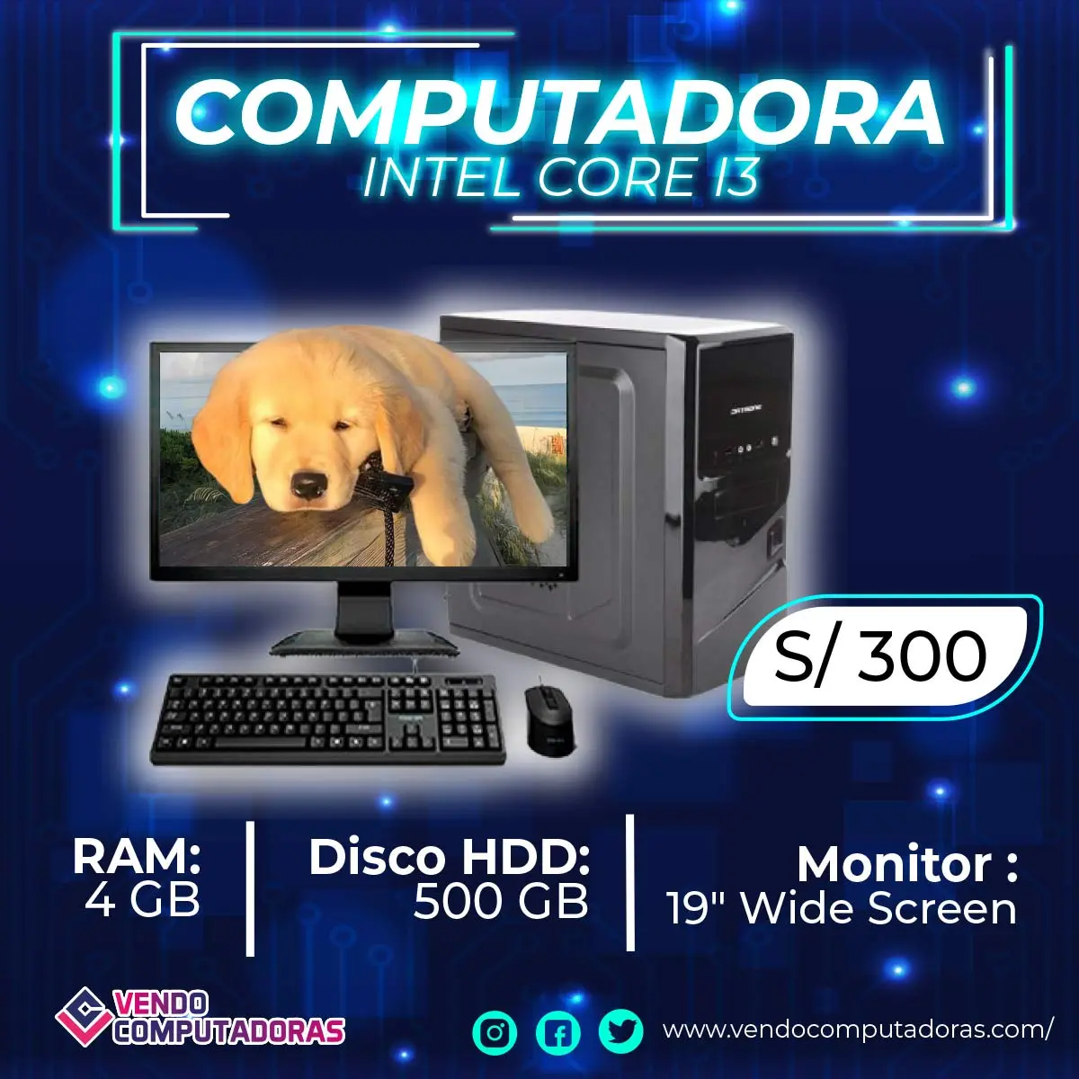  Últimos modelos disponibles PC Intel Core i3 con la mejor tecnología y al mejor precio 