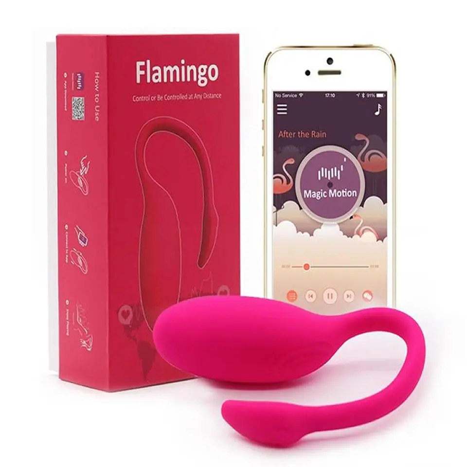 FLAMINGO - VIBRADOR A DISTANCIA - MAGIC MOTION APP - SEXSHOP MIRAFLORES