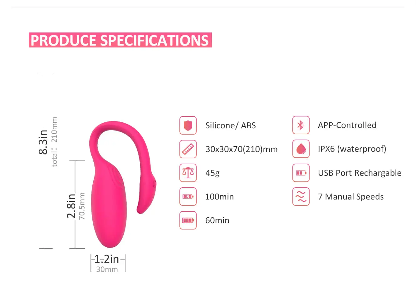 FLAMINGO - VIBRADOR A DISTANCIA - MAGIC MOTION APP - SEXSHOP MIRAFLORES