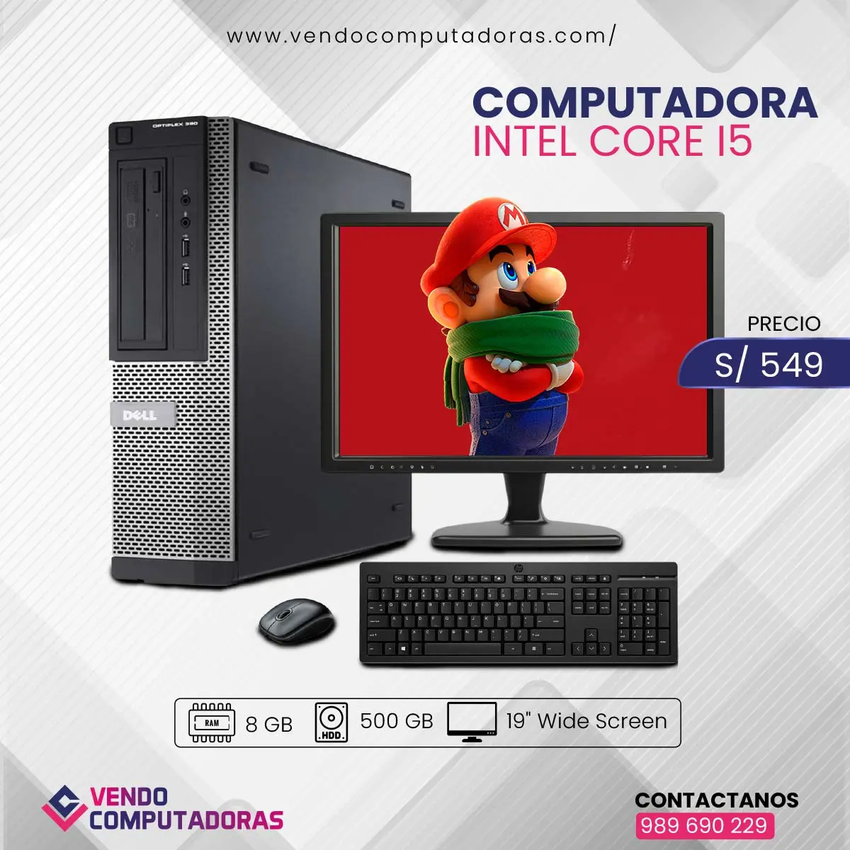  Stock limitado Asegura tu computadora Intel Core i5 antes de que se agoten 