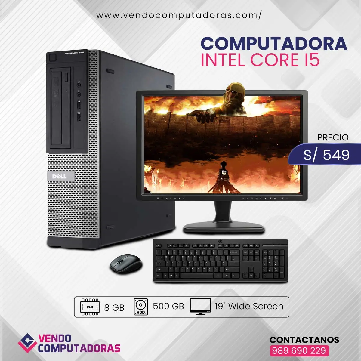  Stock limitado Asegura tu computadora Intel Core i5 antes de que se agoten 