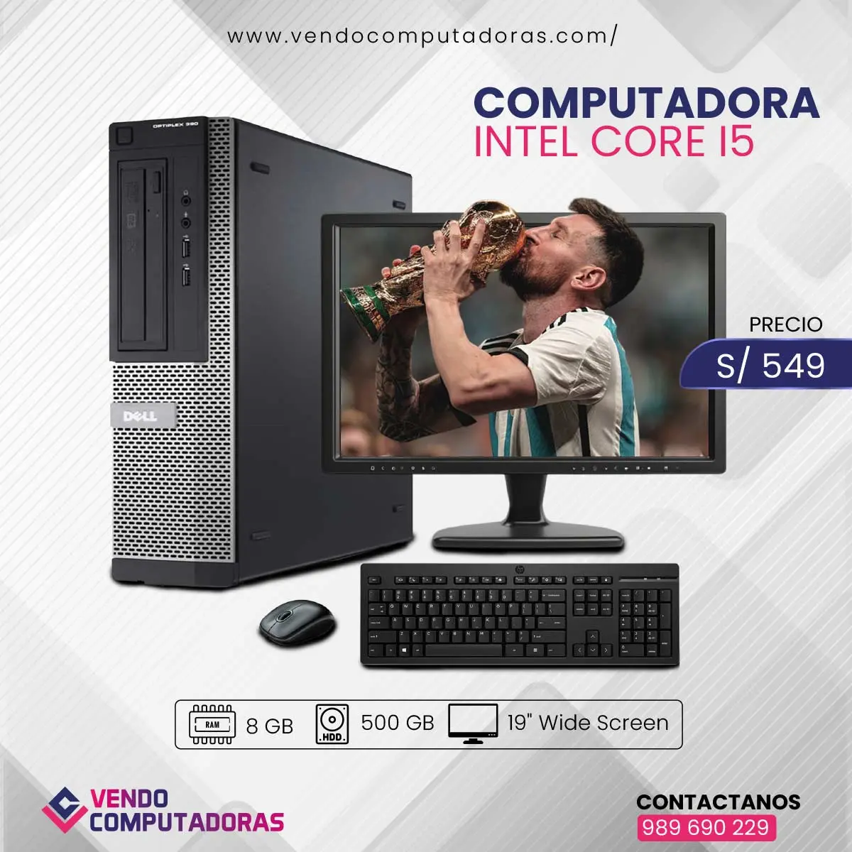  Stock limitado Asegura tu computadora Intel Core i5 antes de que se agoten 