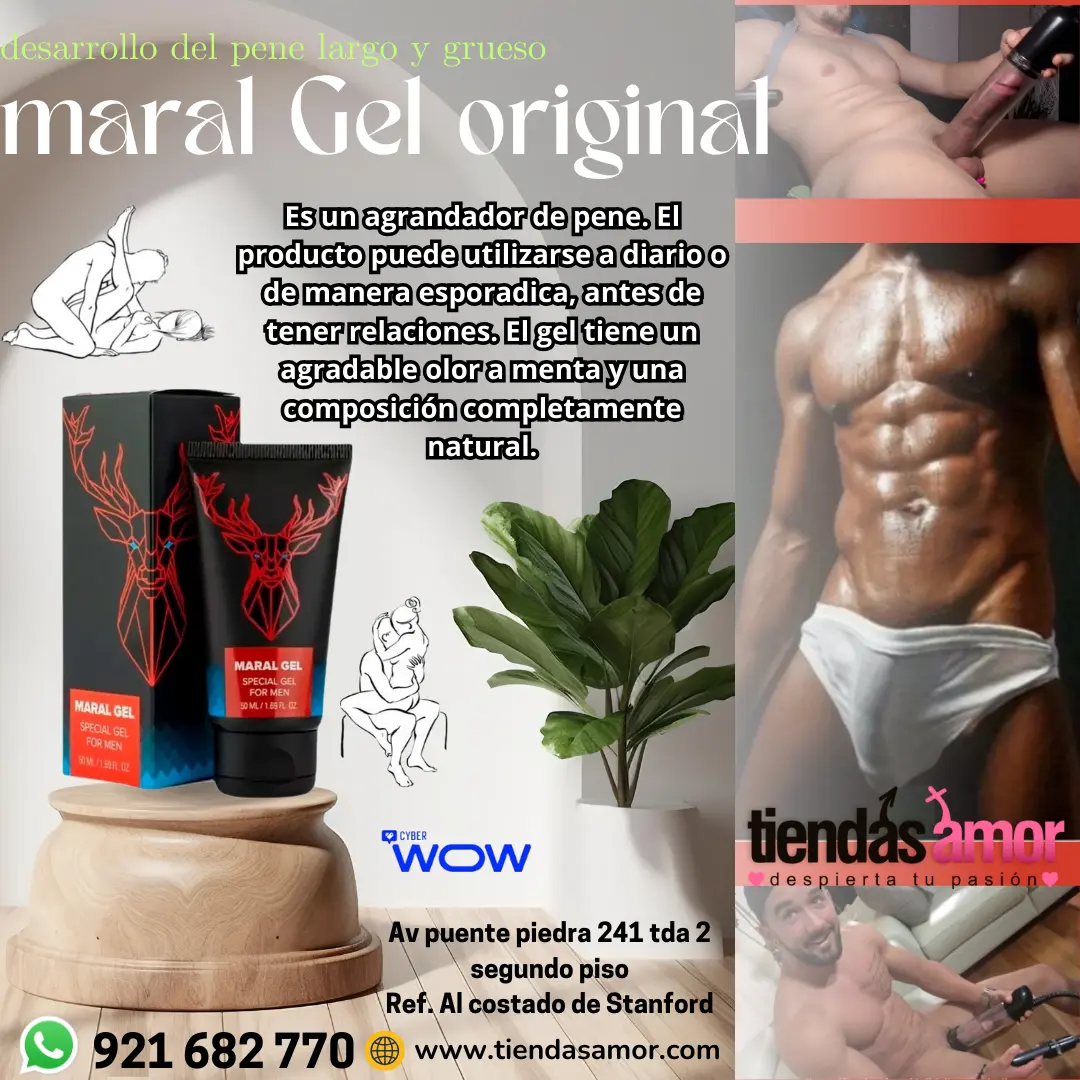 Alargador De Pene Mara Gel 100 Natural 