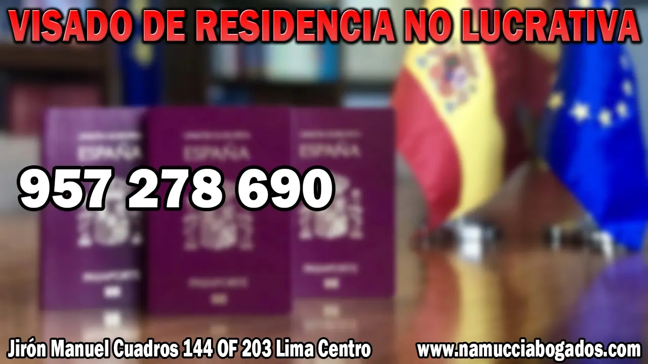 ABOGADO DE EXTRANJERÍA ESPAÑOLA EN LIMA