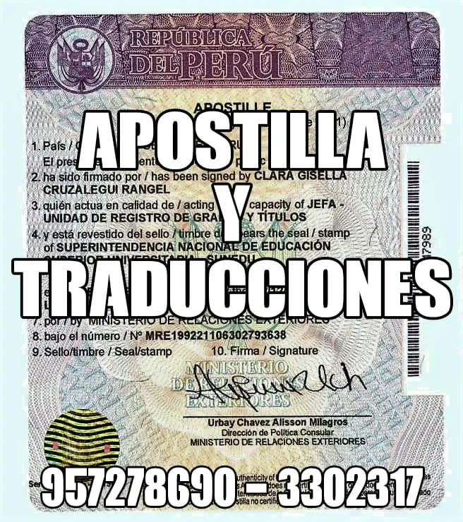 ABOGADO DE EXTRANJERÍA ESPAÑOLA EN LIMA