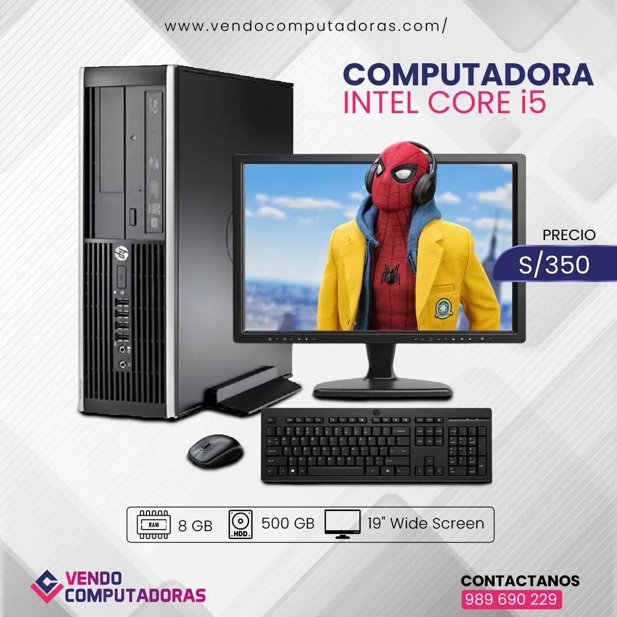  Trabaja estudia y juega sin límites con esta PC Intel Core i5 