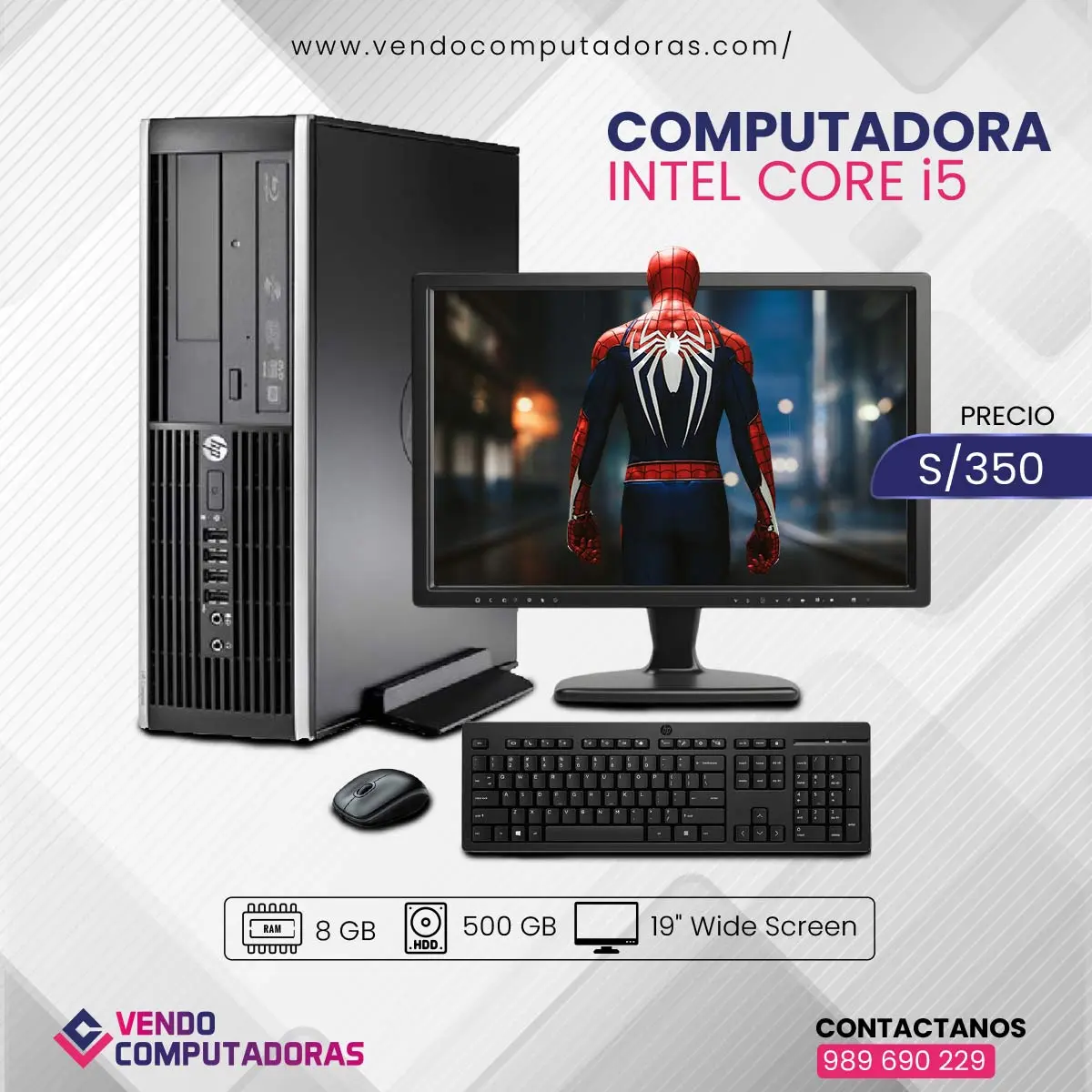  Trabaja estudia y juega sin límites con esta PC Intel Core i5 