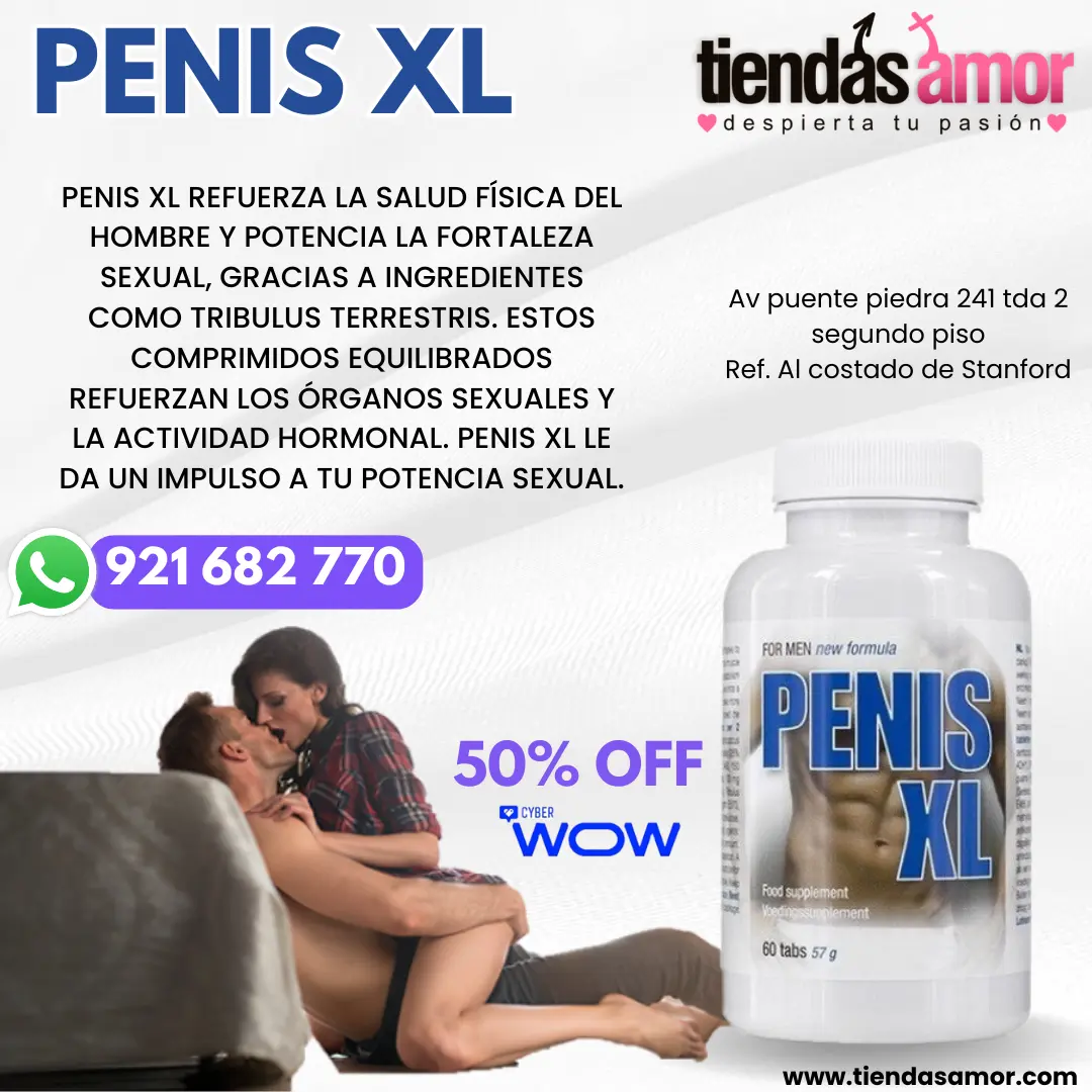 Penis XL es un complemento compuesto de extracto de plantas naturales